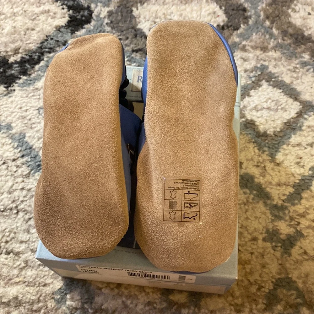 Robeez leather soft soles blue monkey 5-6 years - Picture 4 of 4